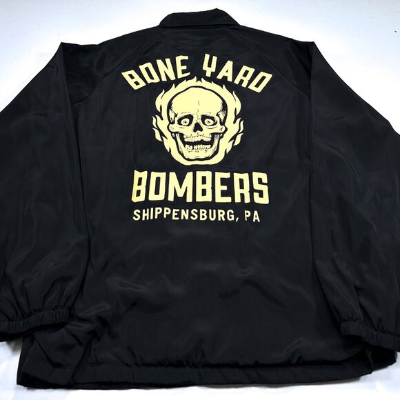 Bone Yard Bombers Jacket Adult XL Beistle by Creepy Company Shippensburg PA - Picture 7 of 8